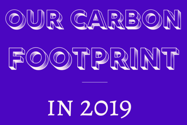 10 Ways We’ve Reduced Our Carbon Footprint in 2019
