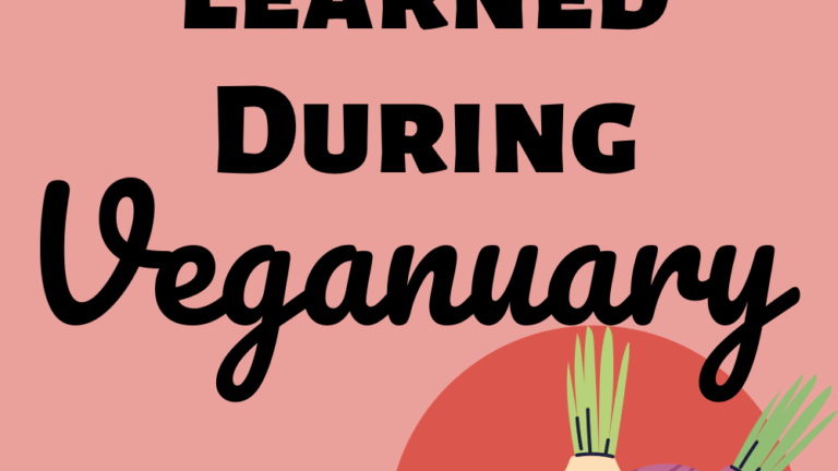 6 Things I Learned During Veganuary
