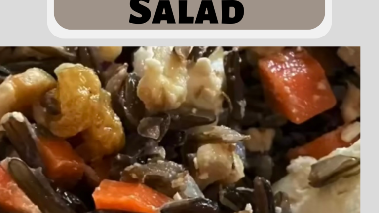 Sensational Wild Rice Summer Salad