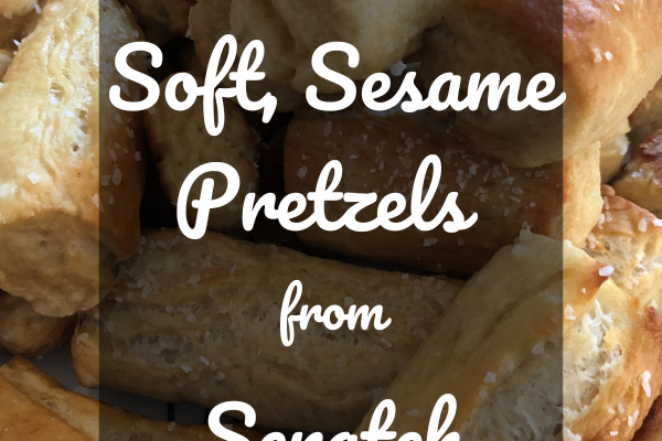 How To Make Soft Sesame Pretzels From Scratch